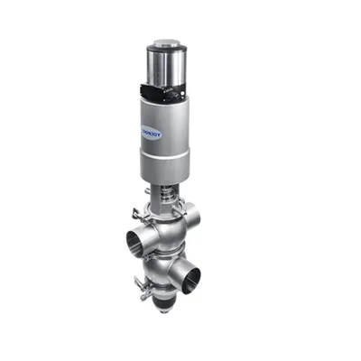 Dobbel sete blandingssikker ventil